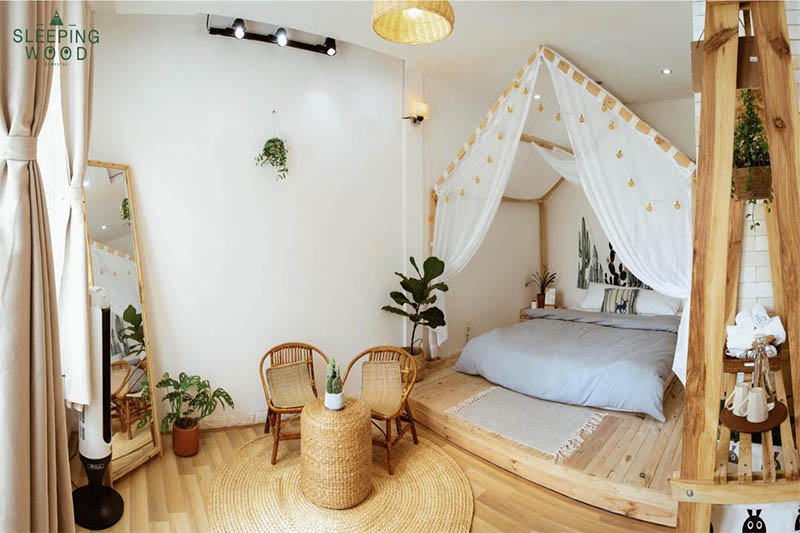 sleeping wood home stay 