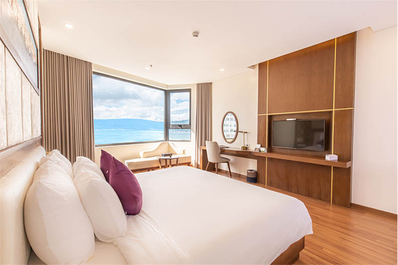 giường đôi view biển rosamia